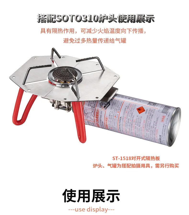 

Detachable structure of stainless steel heat-resistant and dirt proof for Japanese barbecue stove