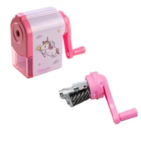 students learn stationery automatic pencil sharpener hand sharpener pen planer students prize stationery mechanical cute 120g