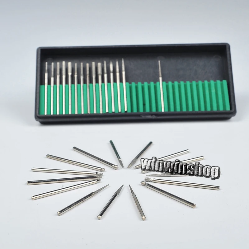 30 шт. стоматологическое лабораторное оборудование алмазных боров (мукомолы