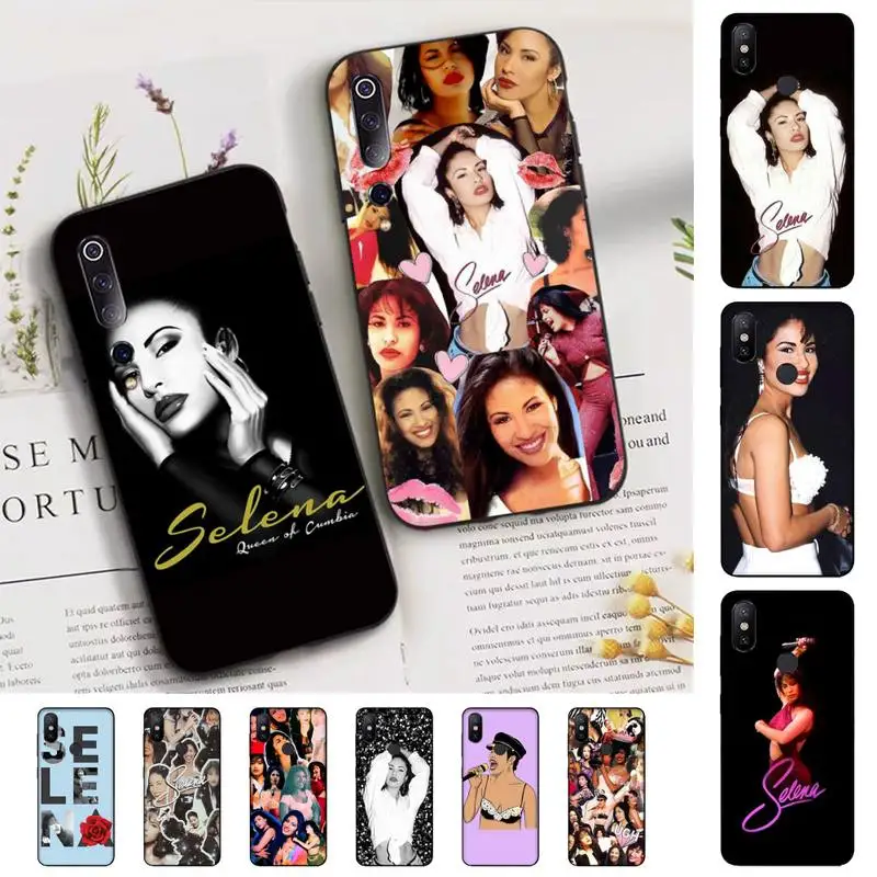 

FHNBLJ Selena quintanilla Phone Case for Xiaomi mi 5 6 8 9 10 lite pro SE Mix 2s 3 F1 Max2 3