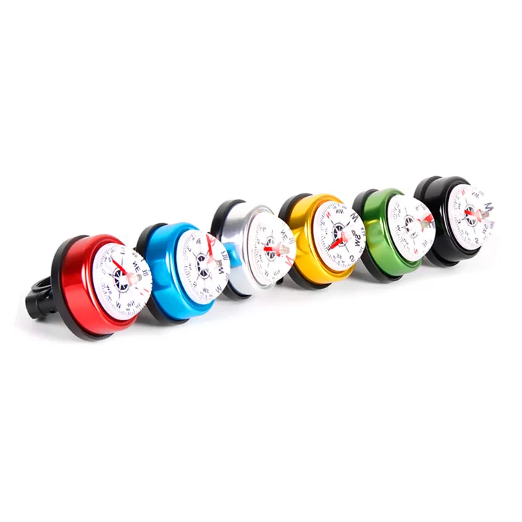 

YELVQI MTB Bell with compass riding equipment
