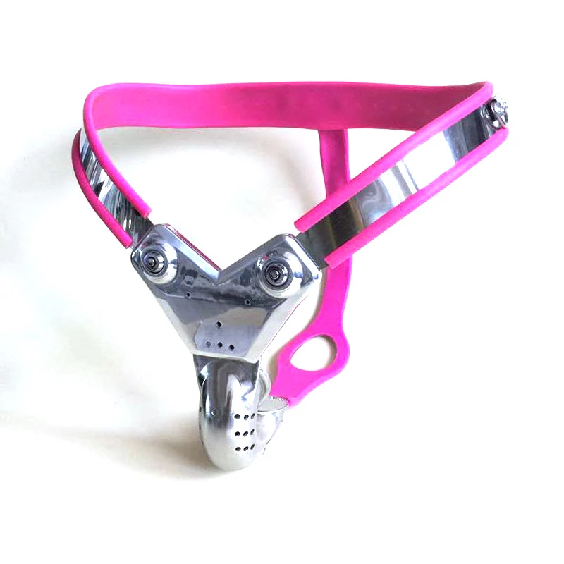 Пояс верности Мужской из нержавеющей стали с анальной пробкой |