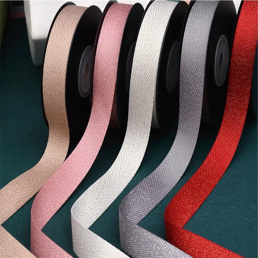 

16 мм X 10 ярдов Золотая пурпурная Елочная лента для рукоделия материал искусства шитье рождественское свадебное украшение для вечеринки Под...