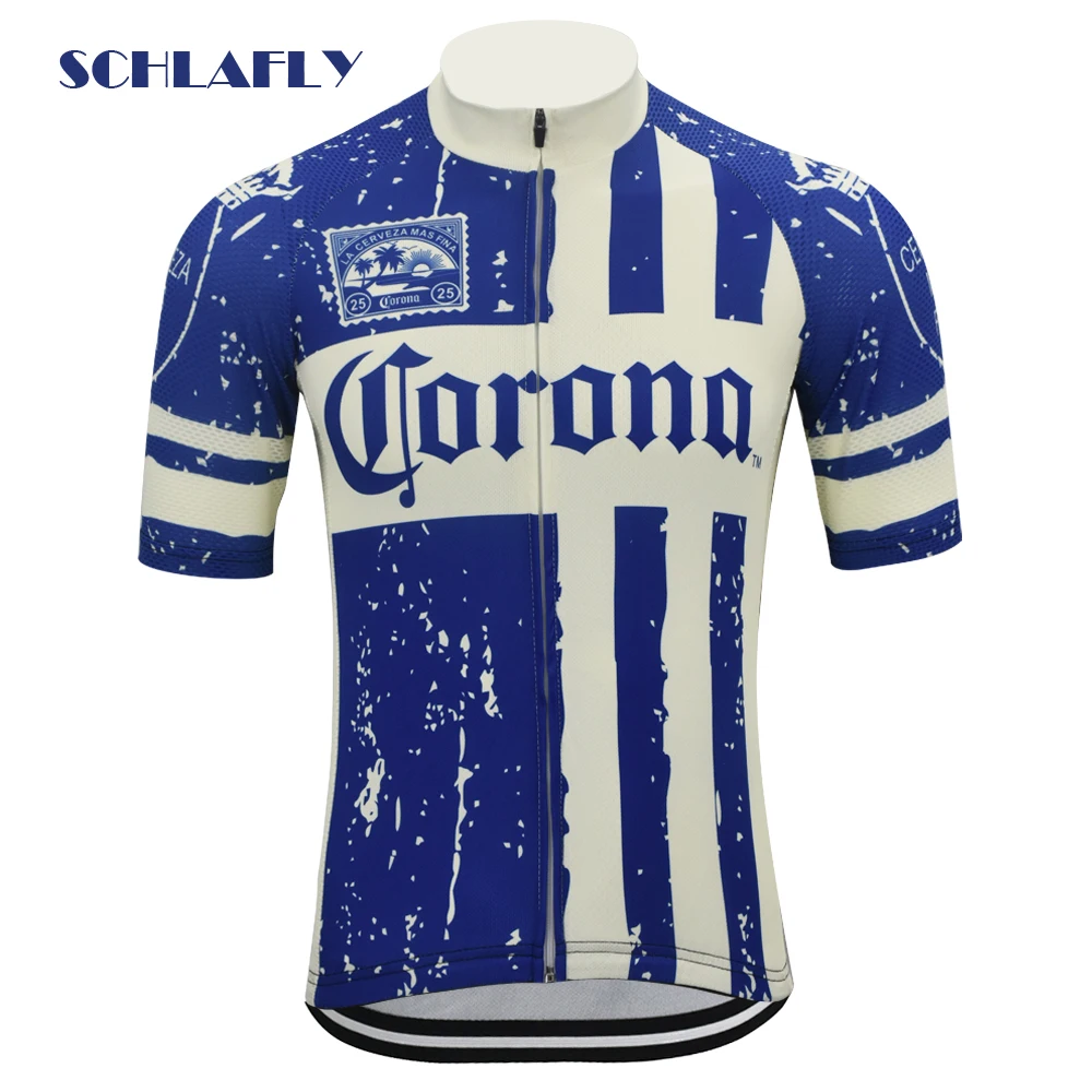 4 вида стилей Corona велосипедная майка с коротким рукавом летняя одежда Джерси