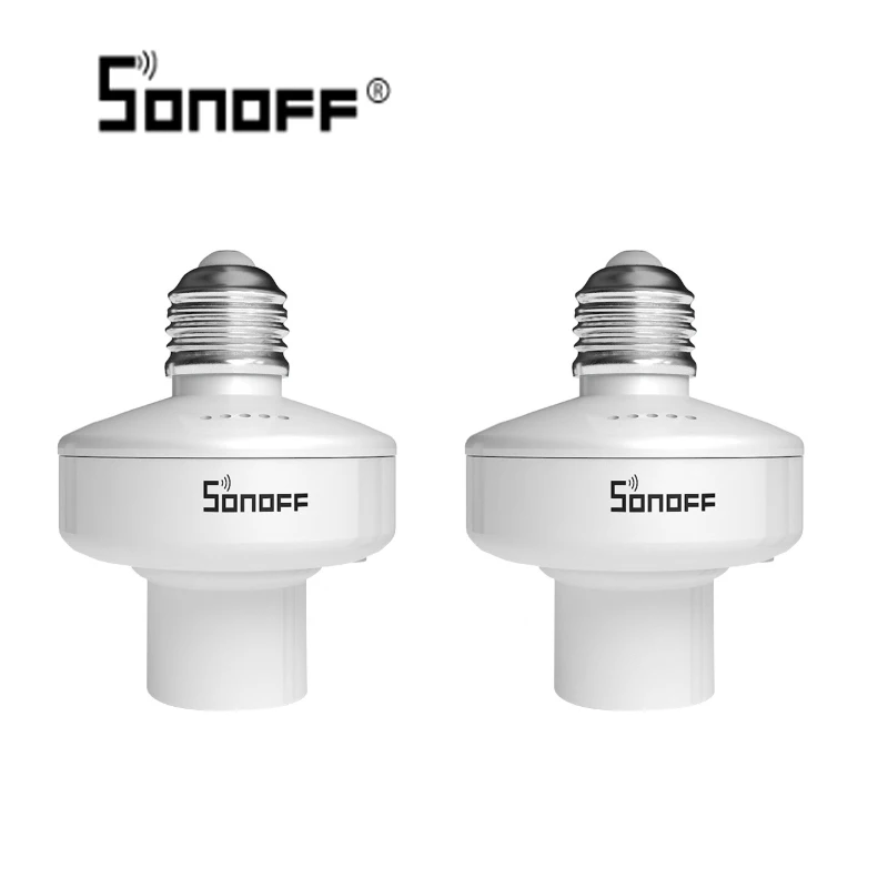 Интеллектуальный выключатель света Sonoff Slampher E27 Wi Fi розетка Беспроводной