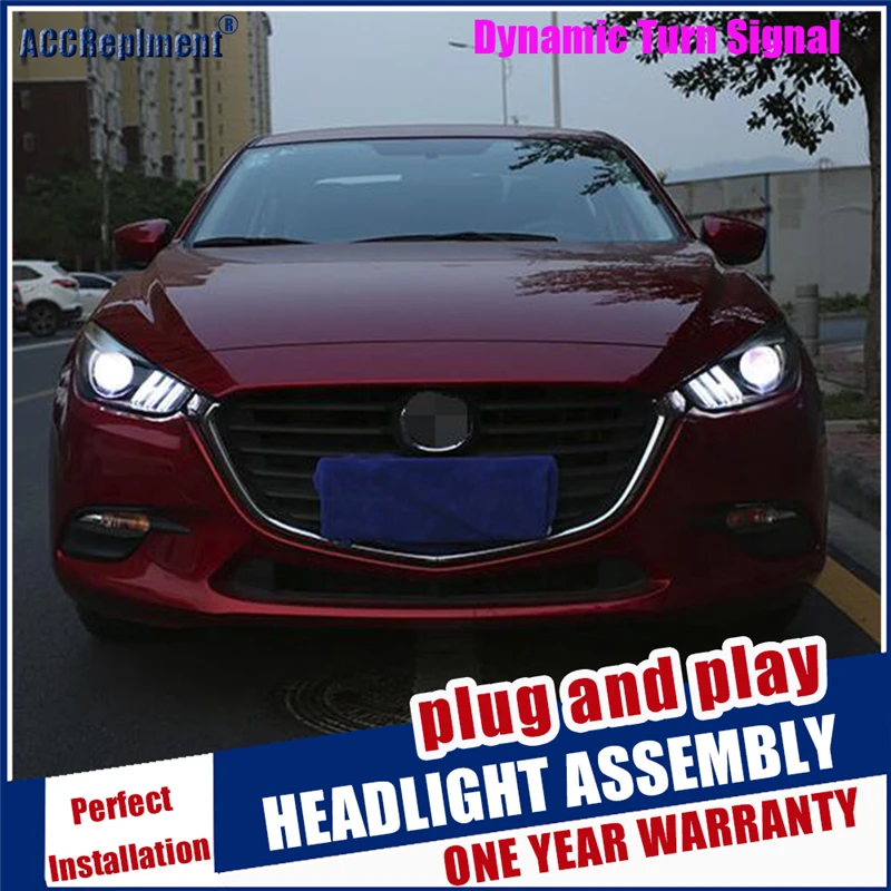 2017 2018 2019 динамический сигнал поворота светодиодный налобный фонарь для