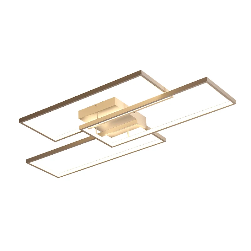 $60.00 Black/White Color Modern Led Ceiling Lights for livingroom bedroom 110V 220V luces led home decor Dimmable Ceiling Lamp Fixtures