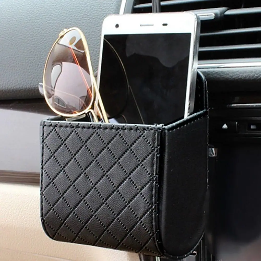 

Portable Car Auto Outlet Air Vent Storage Case Mobile Phone Holder Bag Pouch