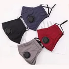 Маска для лица регулируемая с дыхательным клапаном, из хлопка