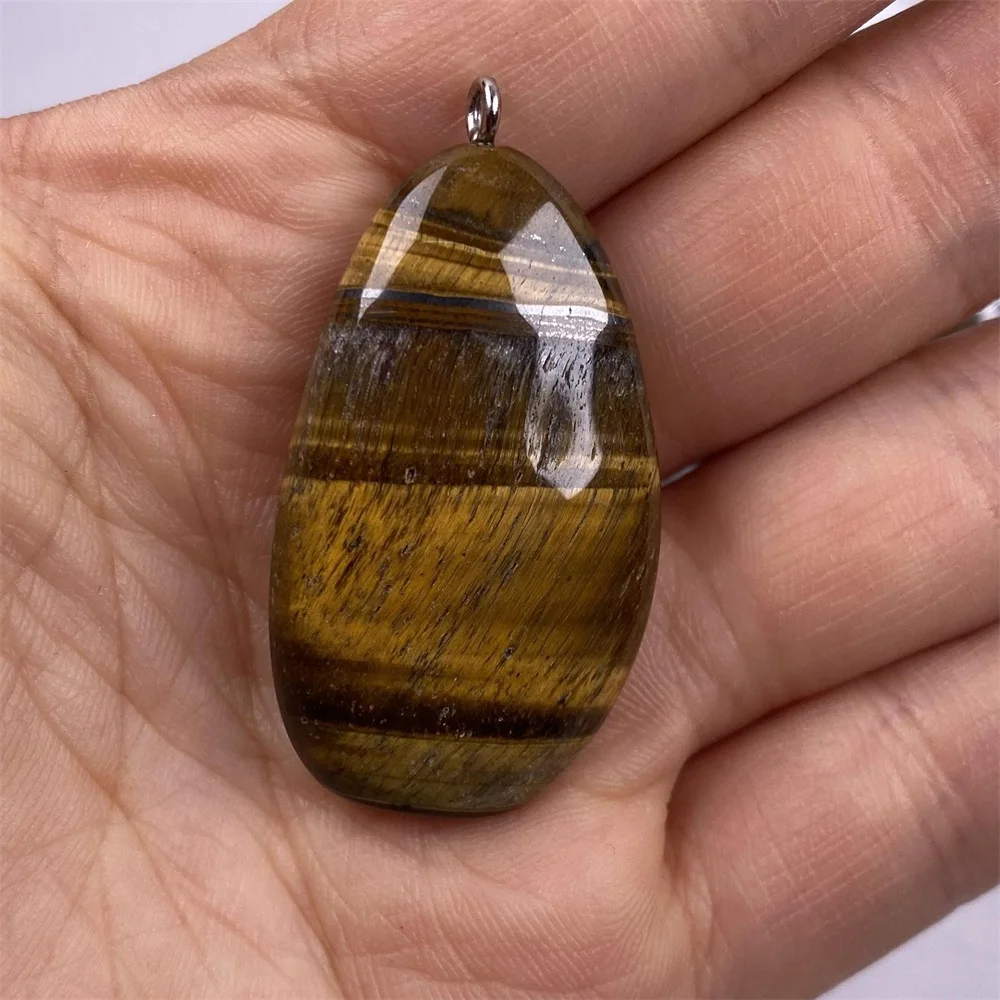Натуральный Полудрагоценный Камень Кулон Бесконечность Тайгерай изготовления
