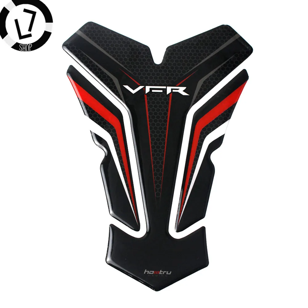 Защитные наклейки на бак мотоцикла ForHonda VFR 800 800F 800X1200 1200F 1200X400 Tankpad 3D|Накладки и