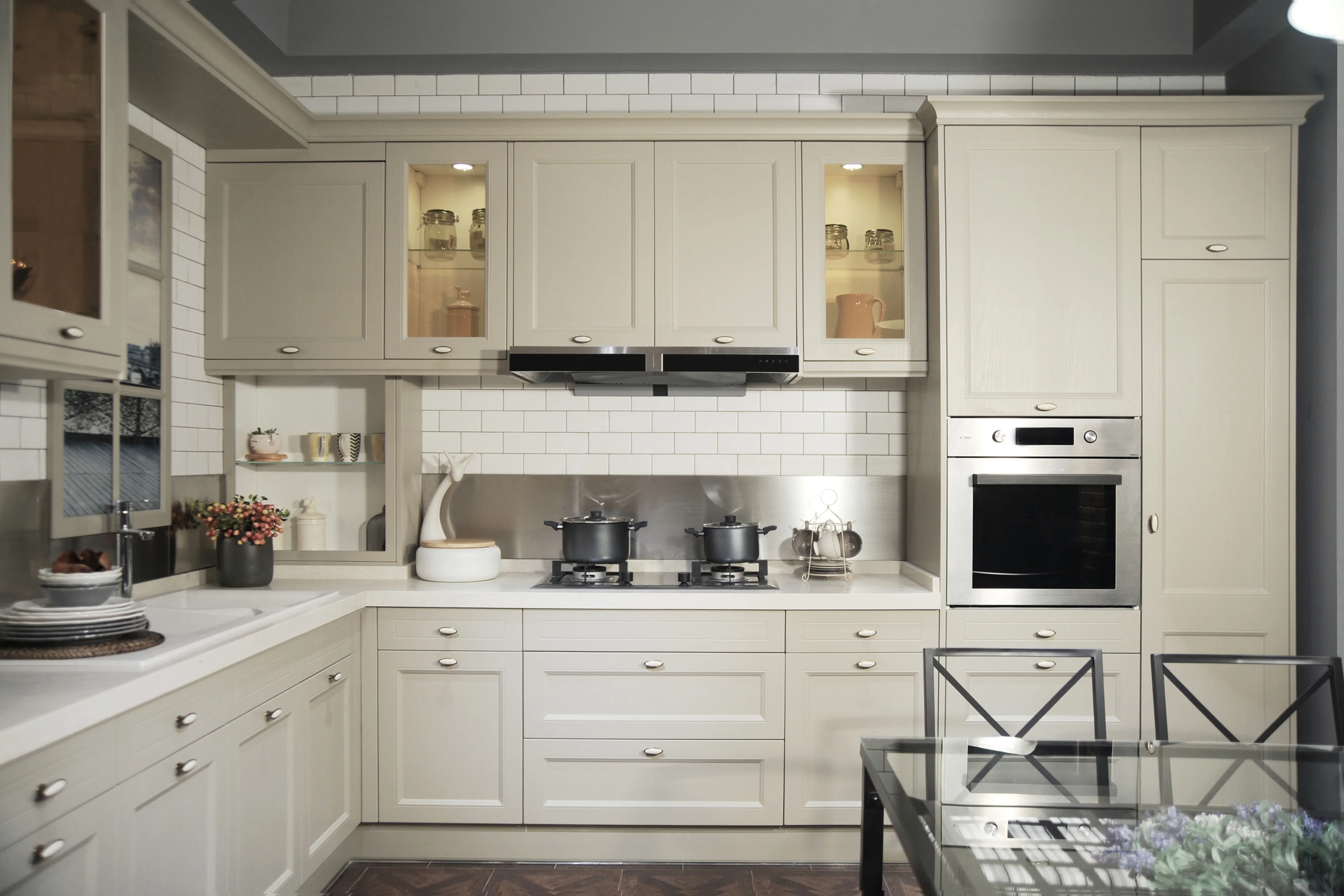 2020 Уникальный индивидуальный кухонный шкаф для продажи столовая мебель с