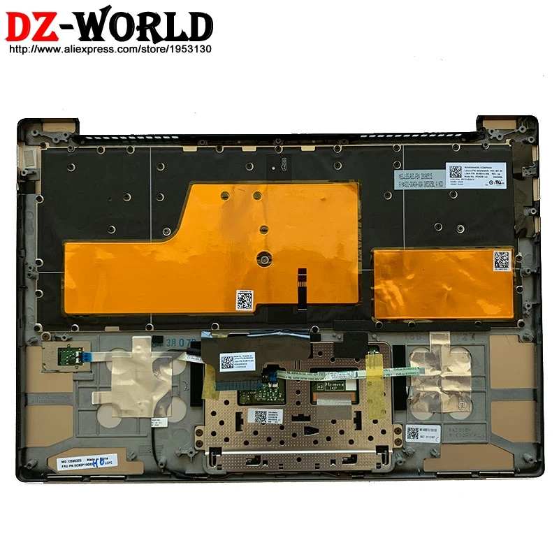 Русская клавиатура с подсветкой оболочкой крышкой для рук верхний чехол и тачпад