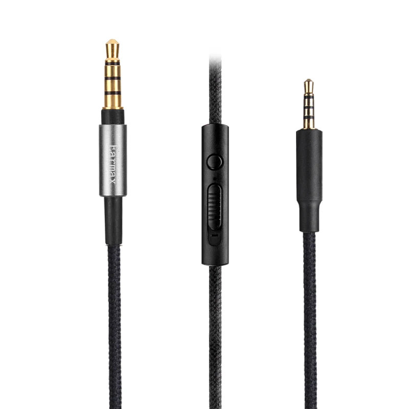 

200 футов см нейлоновый аудиокабель с микрофоном для наушников Audio-Technica ANC27X ANC27 ANC700BT ANC900BT