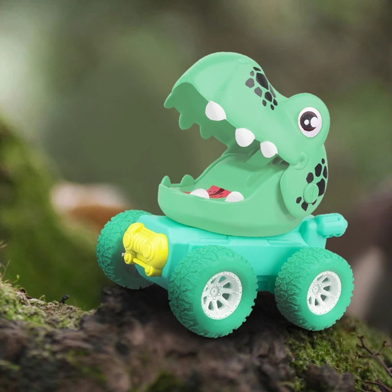 

1PC BPA Free No Power Supply Baby Car Montessori Interactive Animal Car Plastic Friction Car Toy Interactive Inertia Car