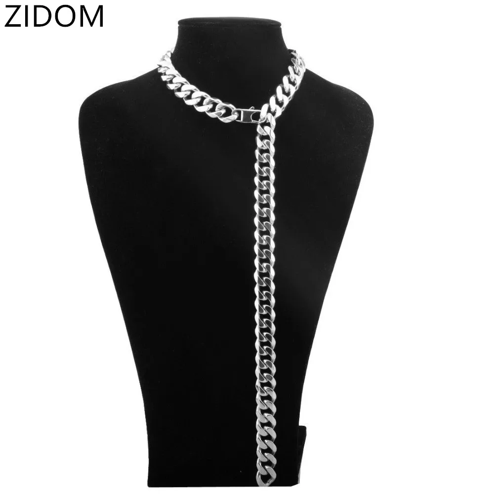 Мужское ожерелье из нержавеющей стали высокого качества кубинская цепь Майами в