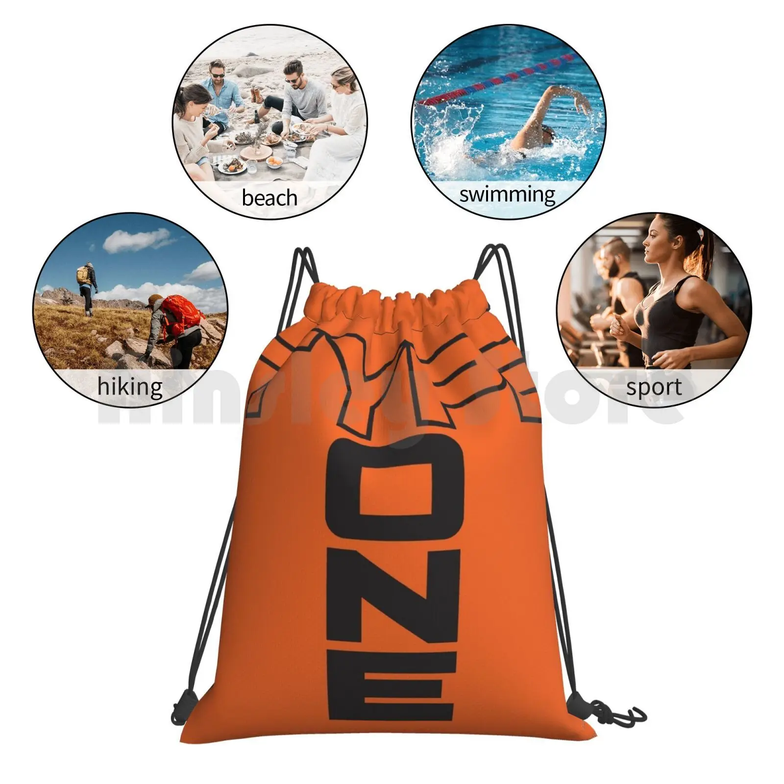 Рюкзак Type One на шнурке сумка для верховой езды скалолазания спортивная Spoon