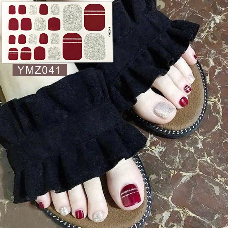 Lamemoria щипчики для ногтей наклейки Водонепроницаемый конфеты цветные плоские