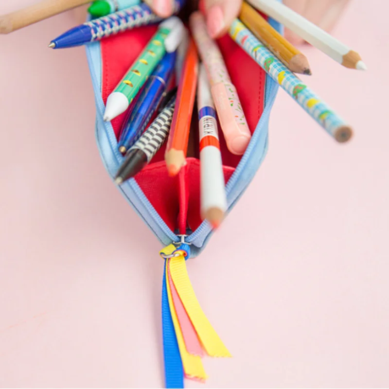 Забавный чехол-карандаш милый мультяшный с обезьяной портативный для студентов |