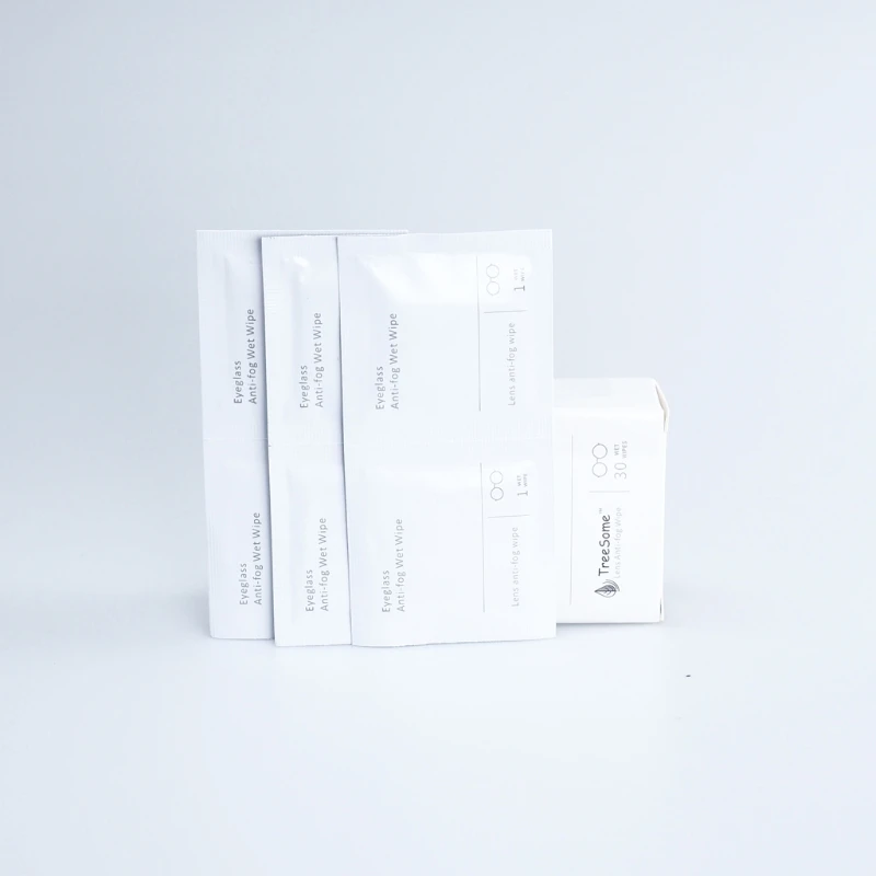 

30Pcs Anti-Fog Wipes for Glasses Pre-moistened Antifog Lens Wipe Individually Wrapped Disposable Defogger Eyeglass Wipe