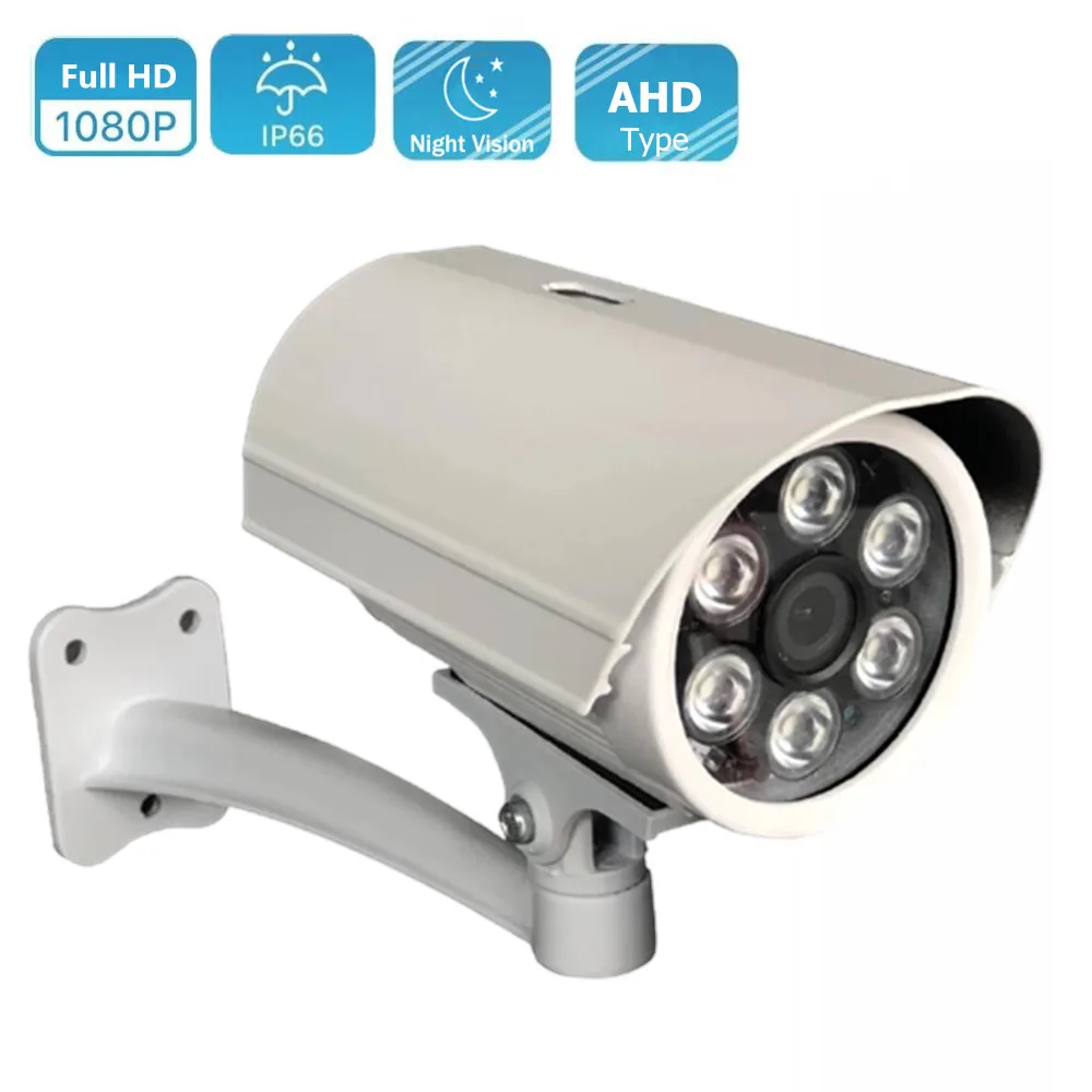 

AHD Analog High Definition Surveillance Camera 1080P 2MP 4MP Infrared Night Vision IR 50M Outdoor Bullet CCTV Security Camera