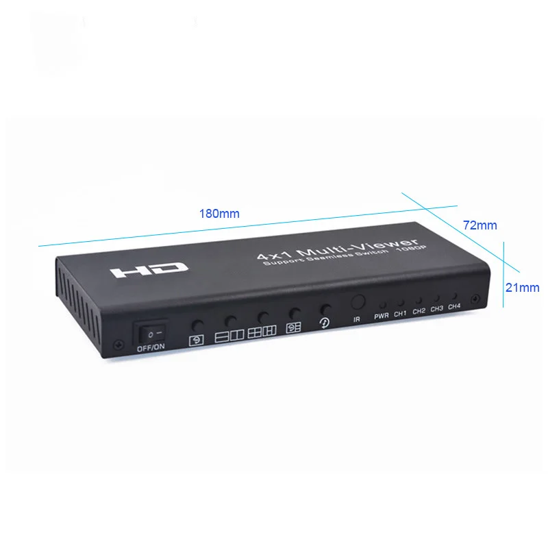 

4*1 HD - PIP 1080P 3D 4 1 HD - HD IR Remote