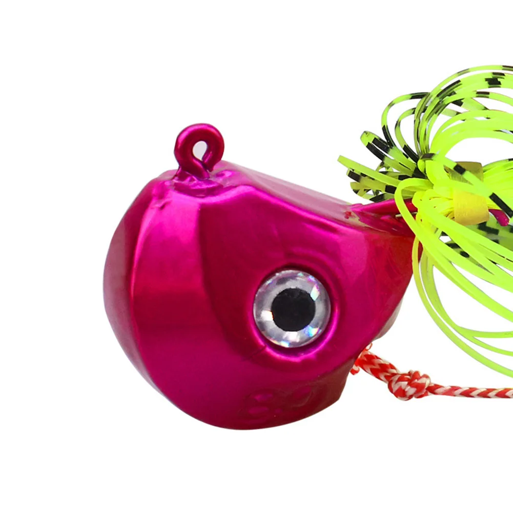 6 см водный Jig Head рыболовная приманка с юбкой снасти Craft 40-100 г свинцовая