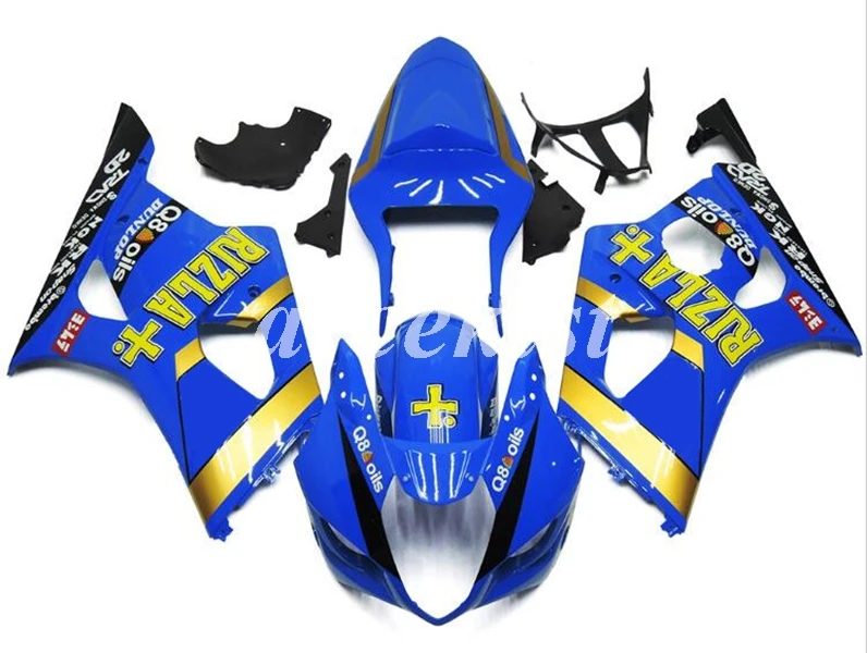 

4 подарки Новый ABS мотоцикл полный обтекатель комплект подходит для Suzuki GSX-R1000 2003 2004 03 04 K3 GSXR1000 Кузов Набор RIALZ +