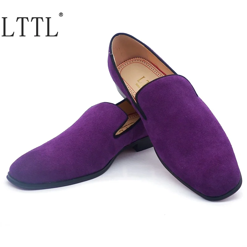 

Туфли LTTL мужские замшевые, Классические лоферы, Классическая Кожа, повседневная обувь, плоская подошва, для вечерние НКИ и выпускного вечер...