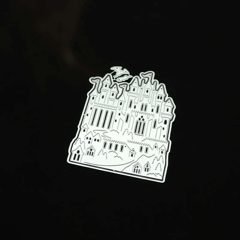 

Castle Cutting Dies Scrapbook Metal Cutting Dies New 2021 Handmade Tools DIY Card Make Mold Model Craft Decoration Wholesale