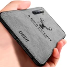 Чехол-накладка orro для oppo a52, a72, a92, a5, a9 2020, realme 5, 6, x, 50 pro, c3, 6i, 5i, 5s, с рисунком оленя