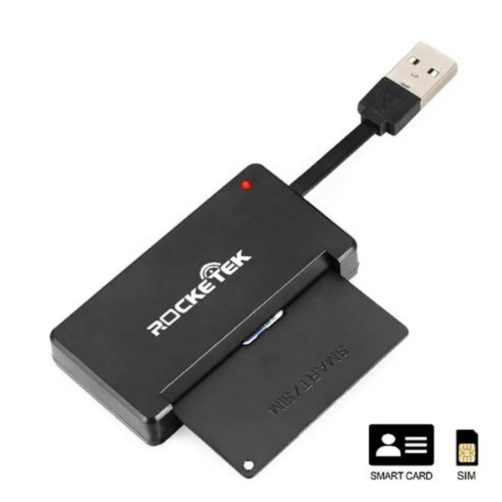 USB2.0 смарт кард ридер DOD военный CAC общий доступ Банковская карта ID Vista XP RT SCR3 USB Cac