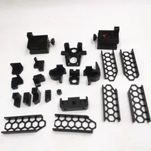 Funssor 1set  Voron 0 V0 3D printer DIY aluminum alloy metal function pritned parts kit CNC milled mechanical parts skirt