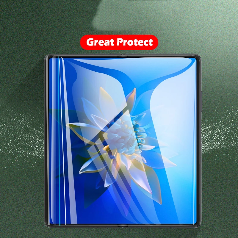 HD Full Cover Screen Protector For Huawei Mate X2 XS X Hydrogel Gel Protective Film Soft Lucent Anti Fingerprints Not Glass 2 | Мобильные