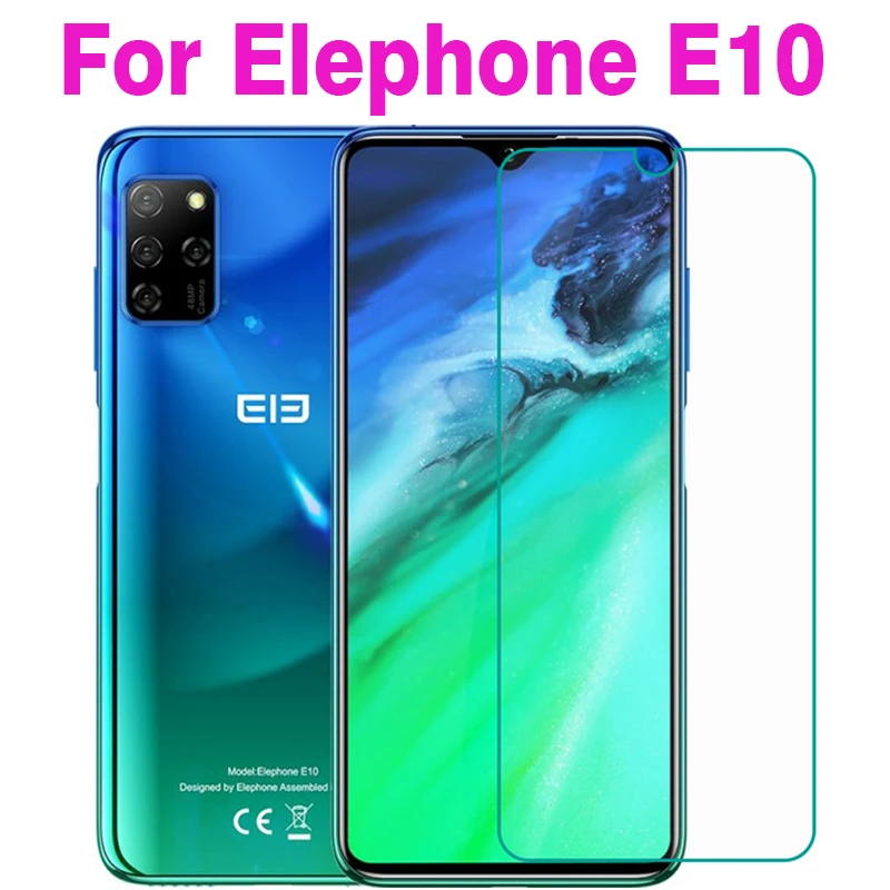 Закаленное стекло для Elephone E10 6 5 &quotОригинал 9H Высококачественная защитная пленка