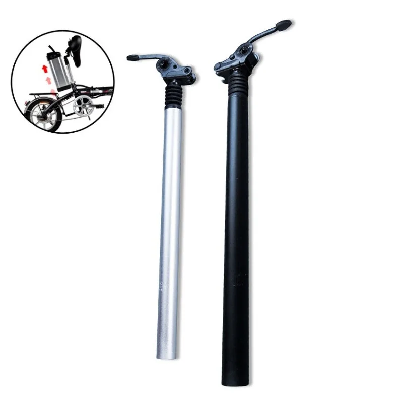 

Electric Folding Bike E-Bike Shock Seatpost 25.4mm 27.2mm 28.6mm 31.8mm 33.9mm Bicycle Folding Flipped Shock Absorber Seat Post