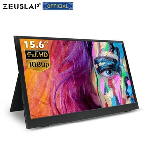 15 6 portable monitor lcd hd hdmi compatible usb type c display for pc laptop phone ps4 switch 1080p gaming monitor ips screen free global shipping