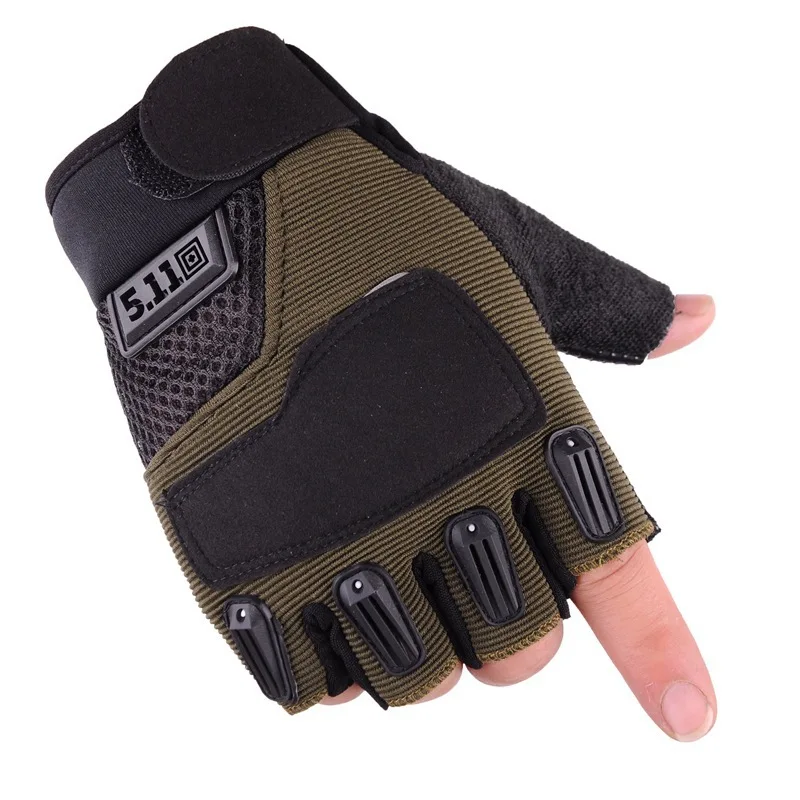 

Fingerless Men's Gloves Military Tactical Gloves Outdoor Sports Shooting Hunting Airsoft Motorcycle Cycling Gloves Half Finger
