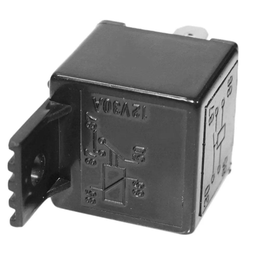 Новый авто реле Универсальный 4 Pin 12V 30A Встроенный предохранитель гнездо