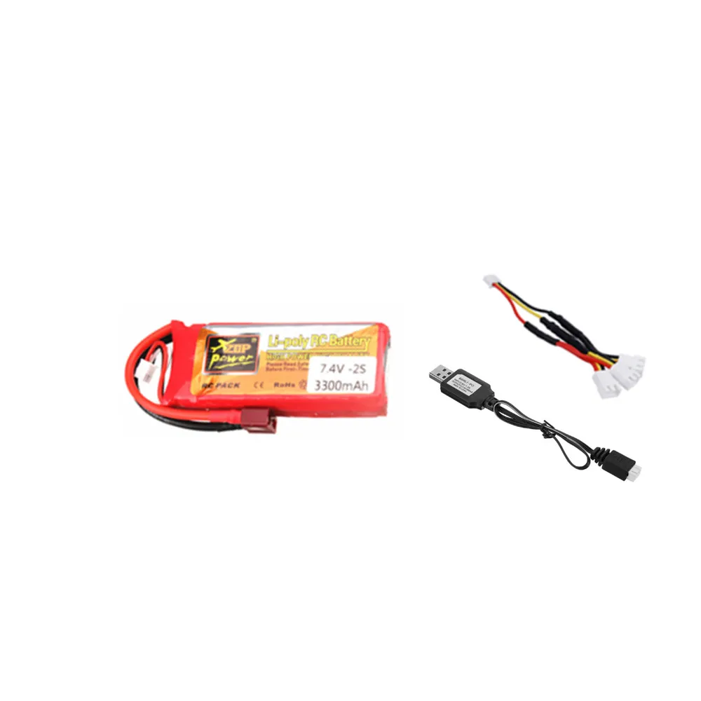 аккумулятор для wltoys 144001 2s 74 в 3300 мач п