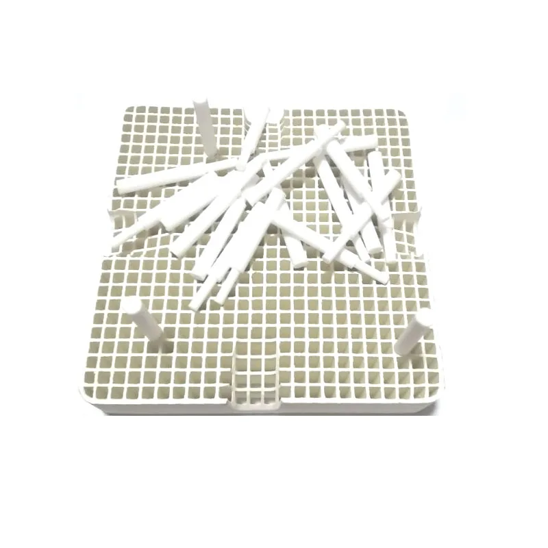 2 пластины с 20 керамическими гвоздями стоматологические лабораторные материалы