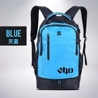etto waterproof soccer basketball team training bag men women sports backpack with bottom independent shoes compartment hab070