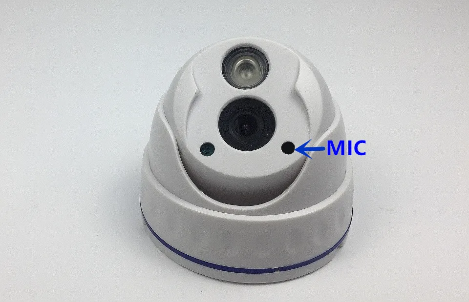Интегрированный микрофон 3516C/E 3.0MP 2.0MP аудио IP потолочная купольная камера 2048*1536