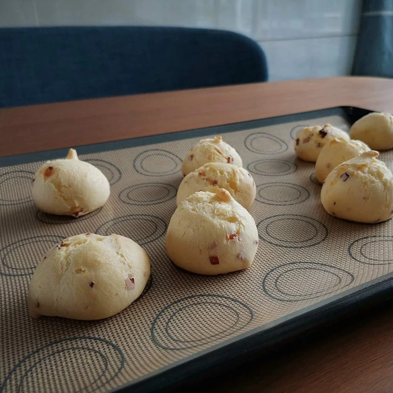 Силиконовый коврик для выпечки Macaron антипригарный многоразовый лист пищевых