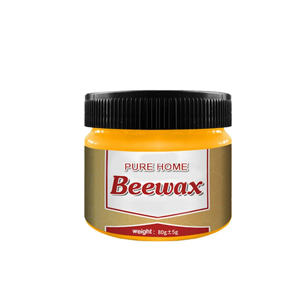 

1PCS wood seasoning beewax wood care wax solid wood maintenance cleaning furniture polishing waterproof furniture care wax