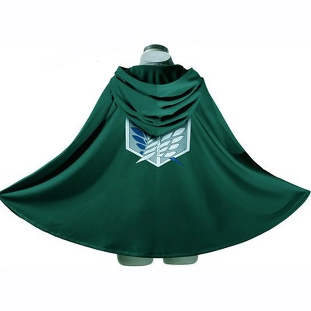 

Anime Attack on Titan Cloak Shingeki No Kyojin Scouting Legion Aren / Levi Capes Cosplay Costume