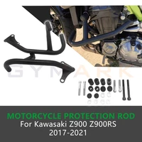 z900 rs motorcycle engine crash bar protetive guard protector bumper black for kawasaki z900 z900rs 2017 2018 2019 2020 2021