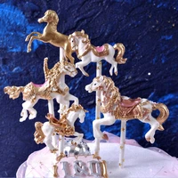 byjunyeor horse silicone mold fondant chocolate candy lollipop crystal epoxy uv resin diy craft soft clay bake tools m253