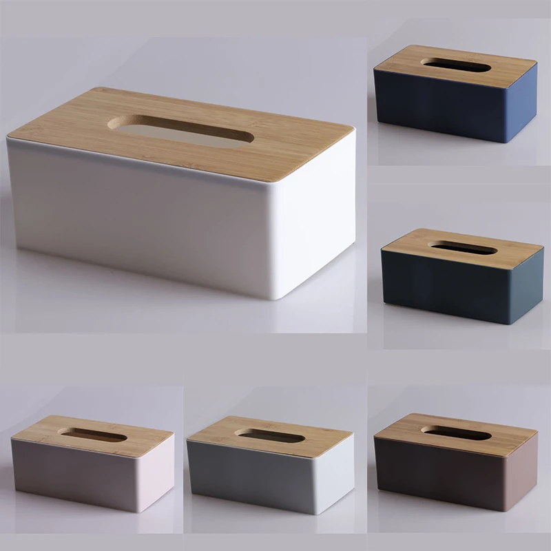 

Removable Tissue Holder Wooden Tissue Box Household Tissue Box Car Tissue Box Fashion Tissue Holder Case For Home Decoration