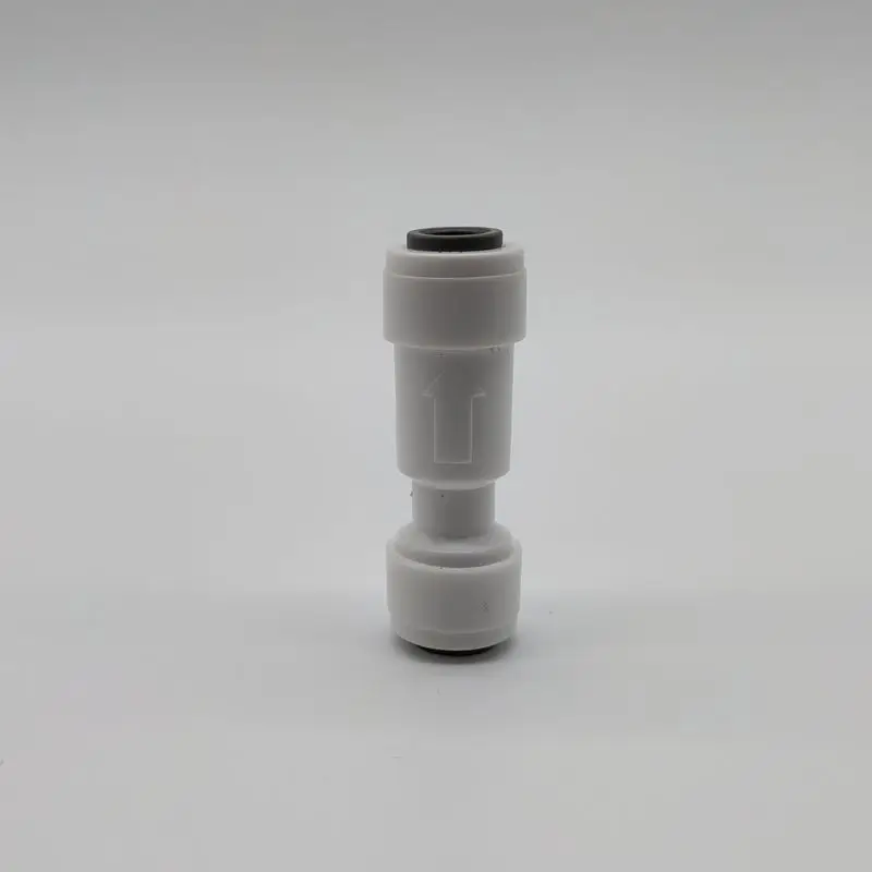 1/4 &quot - 1/4&quot OD труба PE фитинг прямой обратный клапан быстрый соединитель Аквариум